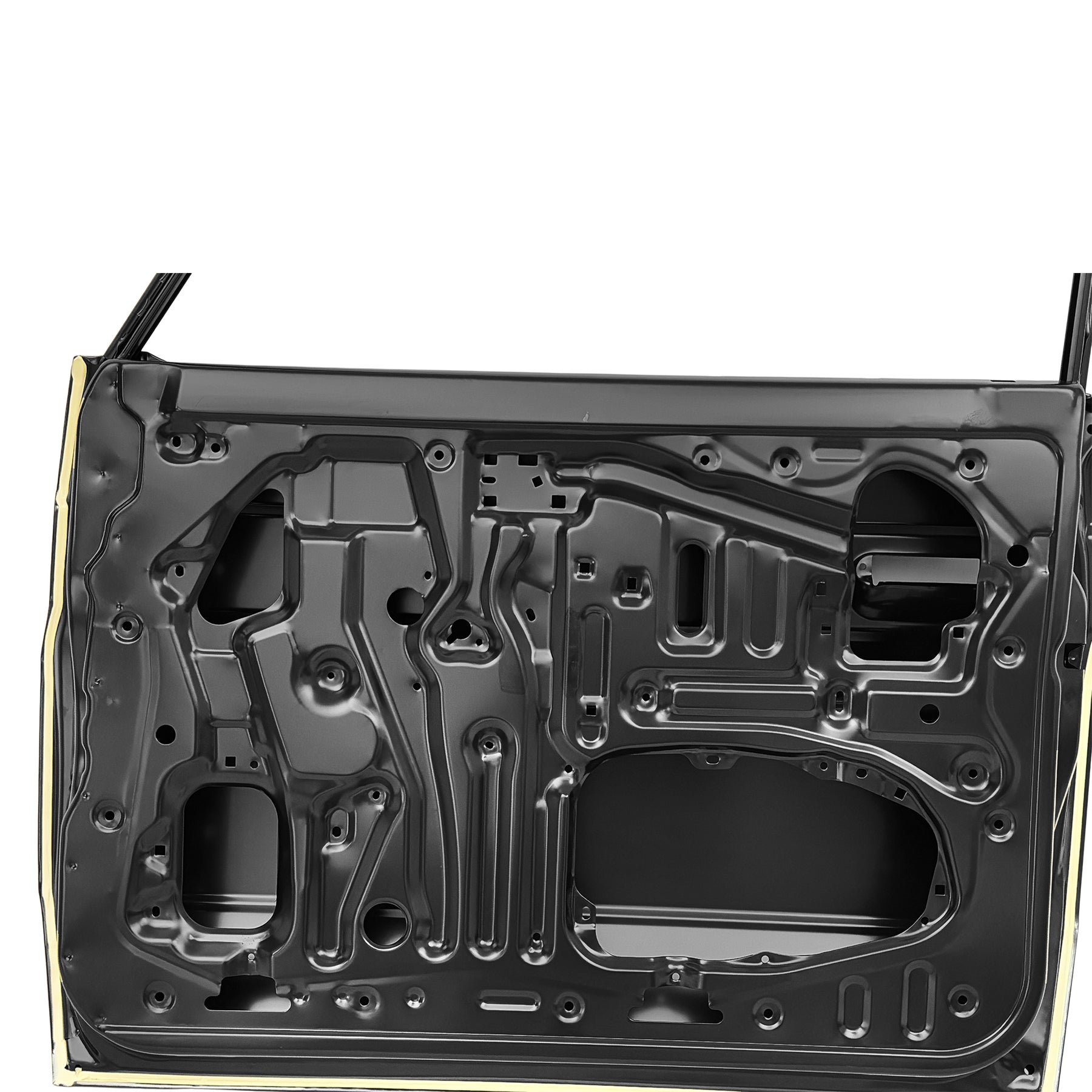 FRONT DOOR (WITHOUT DECORATIVE BAR HOLES) 3-HOLE RH (BEND ANGLE), 2003-2023, FOR TOYOTA LAND CRUISER LC79, 61602-07120-zc, (STEEL)