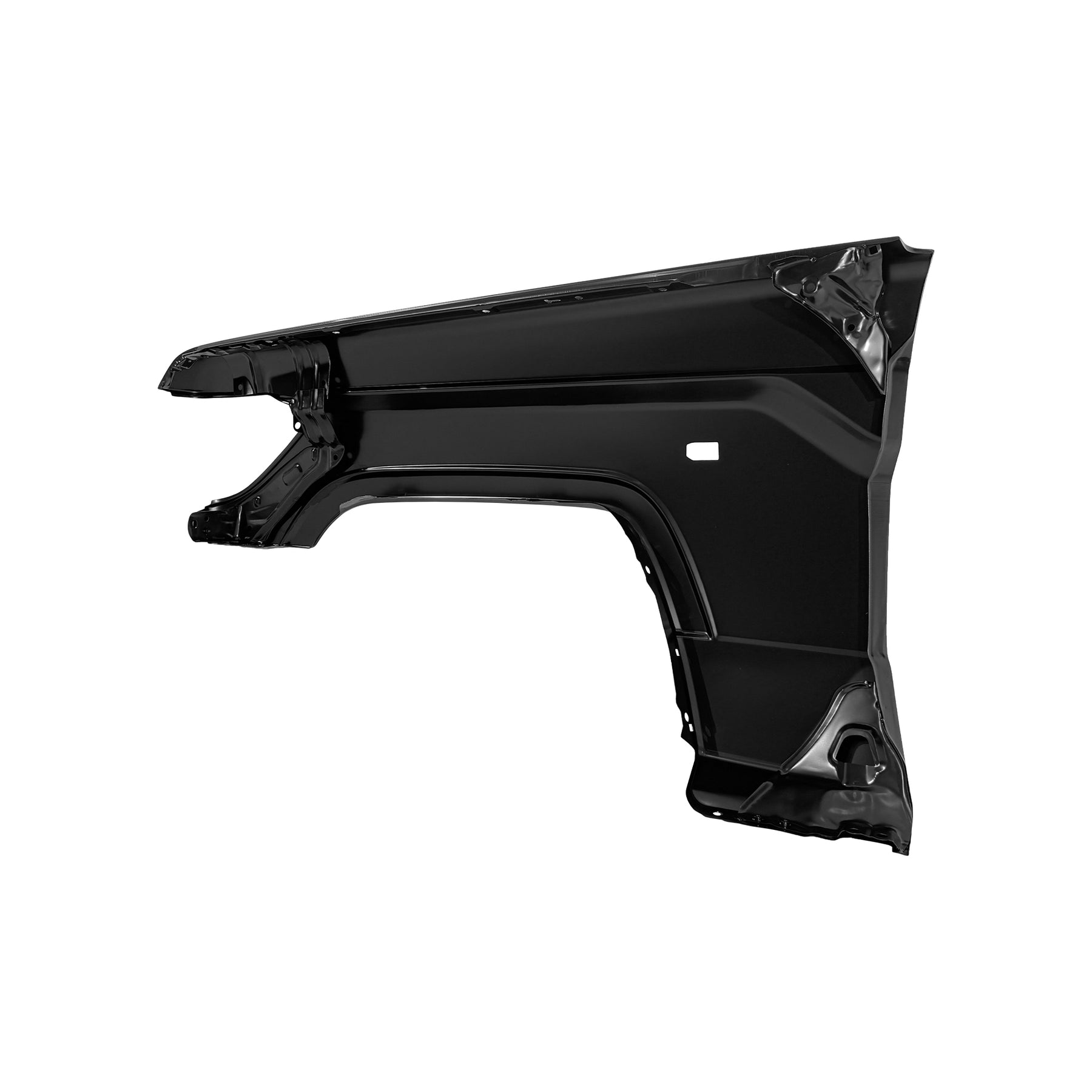 PICK UP FRONT FENDER W/ ANTENNA HOLE AND SIDE LAMP HOLE RH, 2003-2023, FOR TOYOTA LAND CRUISER LC79