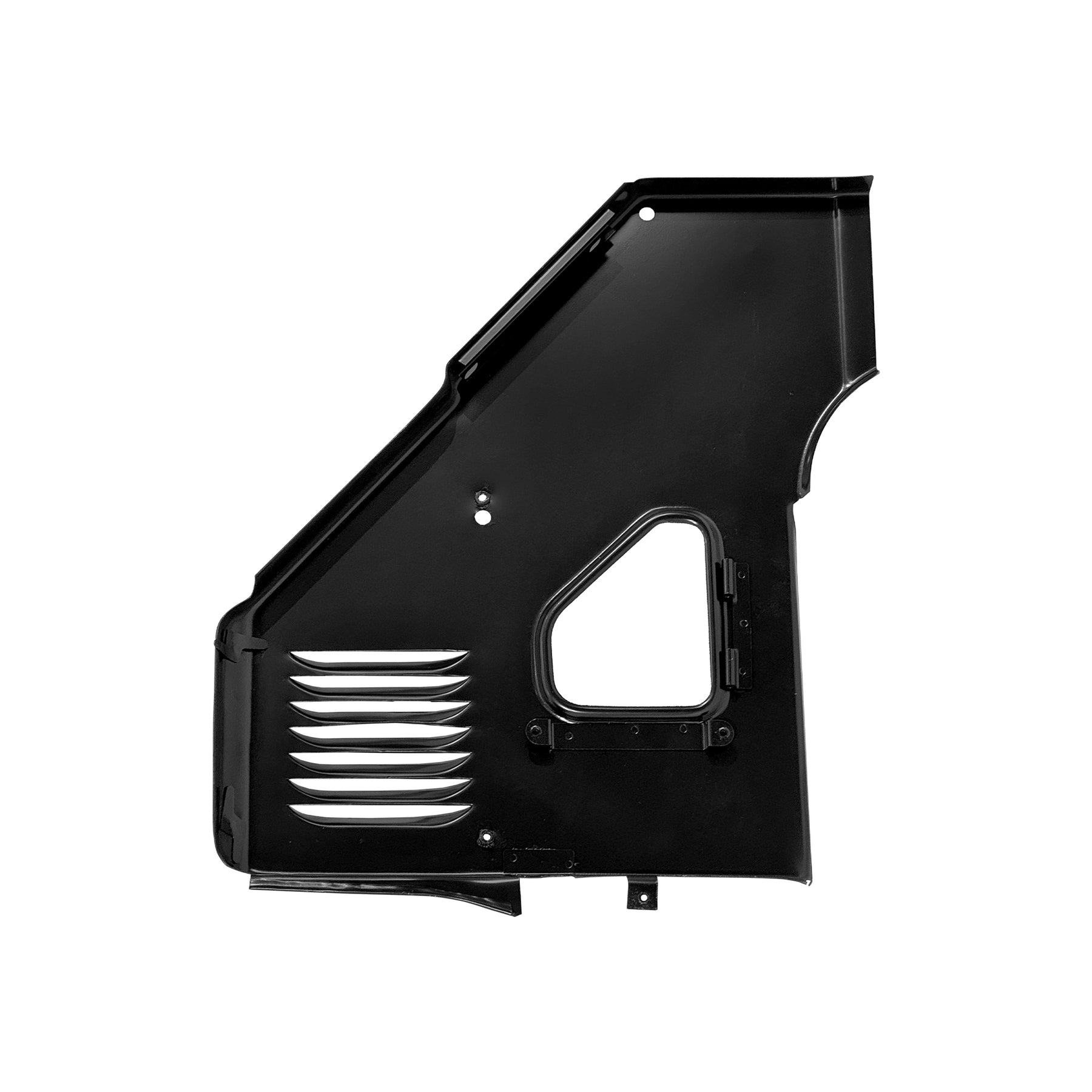 REPLACEMENT TORPEDO LATERAL LH, 1968-1978, FOR TOYOTA LAND CRUISER FJ40, (STEEL)