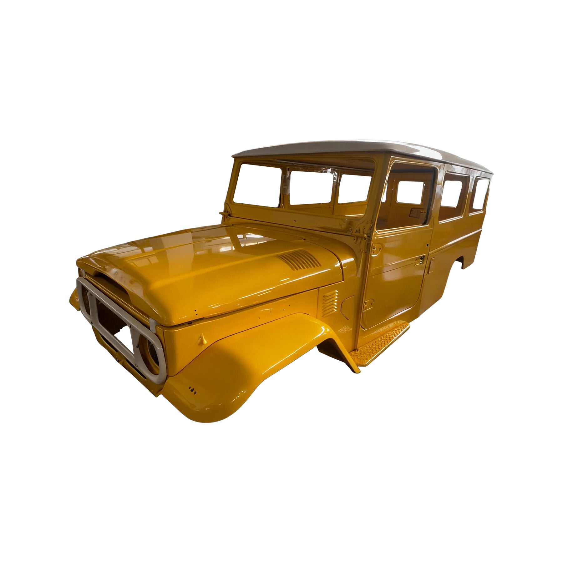 REPLACEMENT COMPLETE CAB WITH CUSTOM PAINT RHD, 1984-, FOR TOYOTA FJ45V, (STEEL)