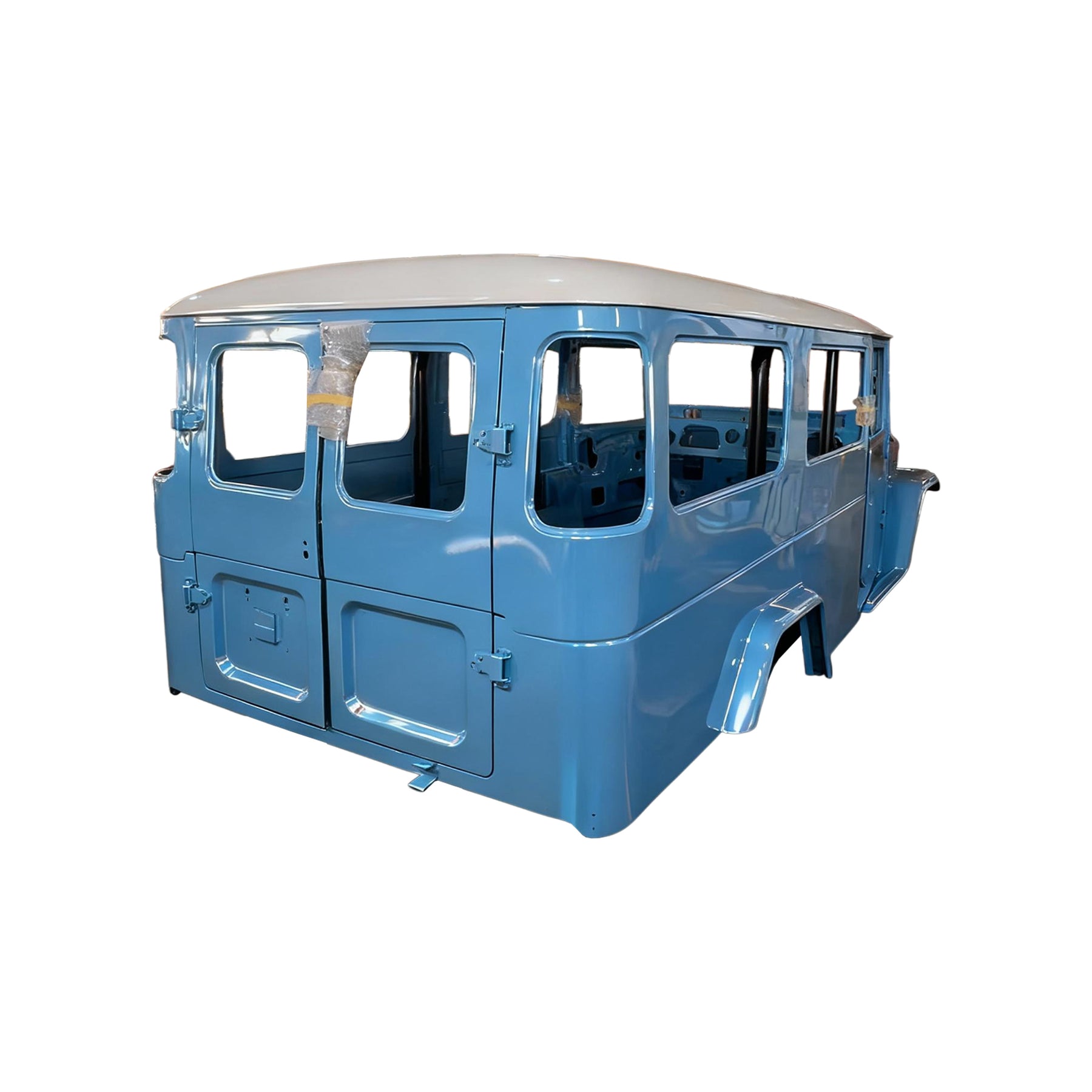 REPLACEMENT COMPLETE CAB WITH CUSTOM PAINT RHD, 1984-, FOR TOYOTA FJ45V, (STEEL)