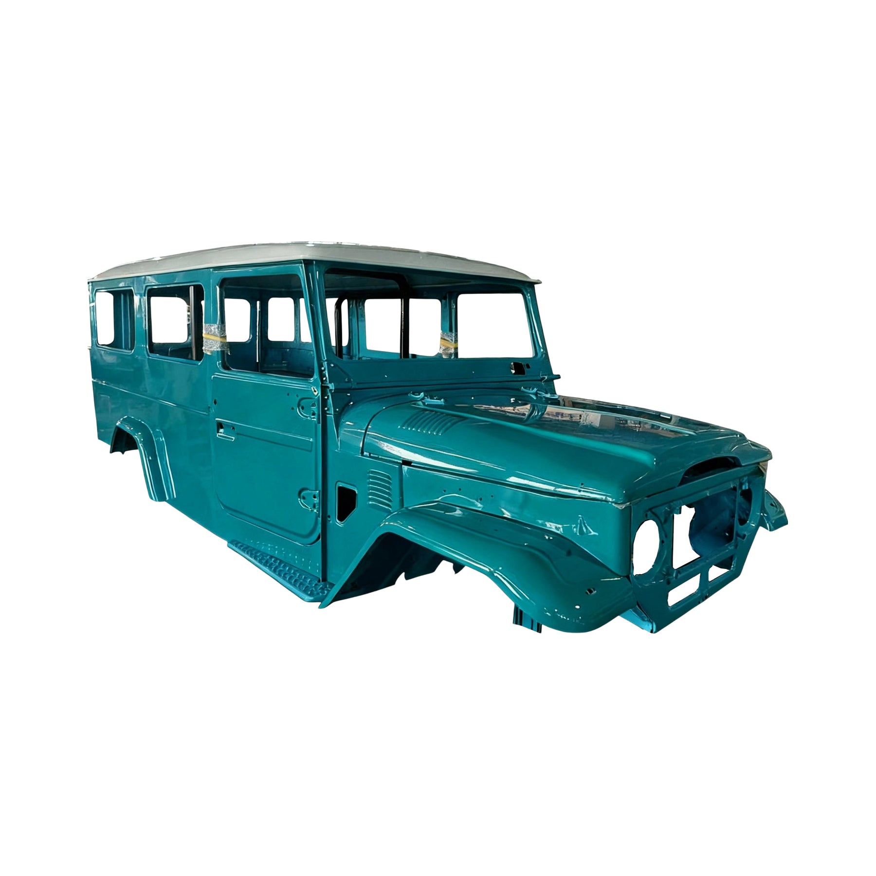 REPLACEMENT COMPLETE CAB WITH CUSTOM PAINT RHD, 1984-, FOR TOYOTA FJ45V, (STEEL)