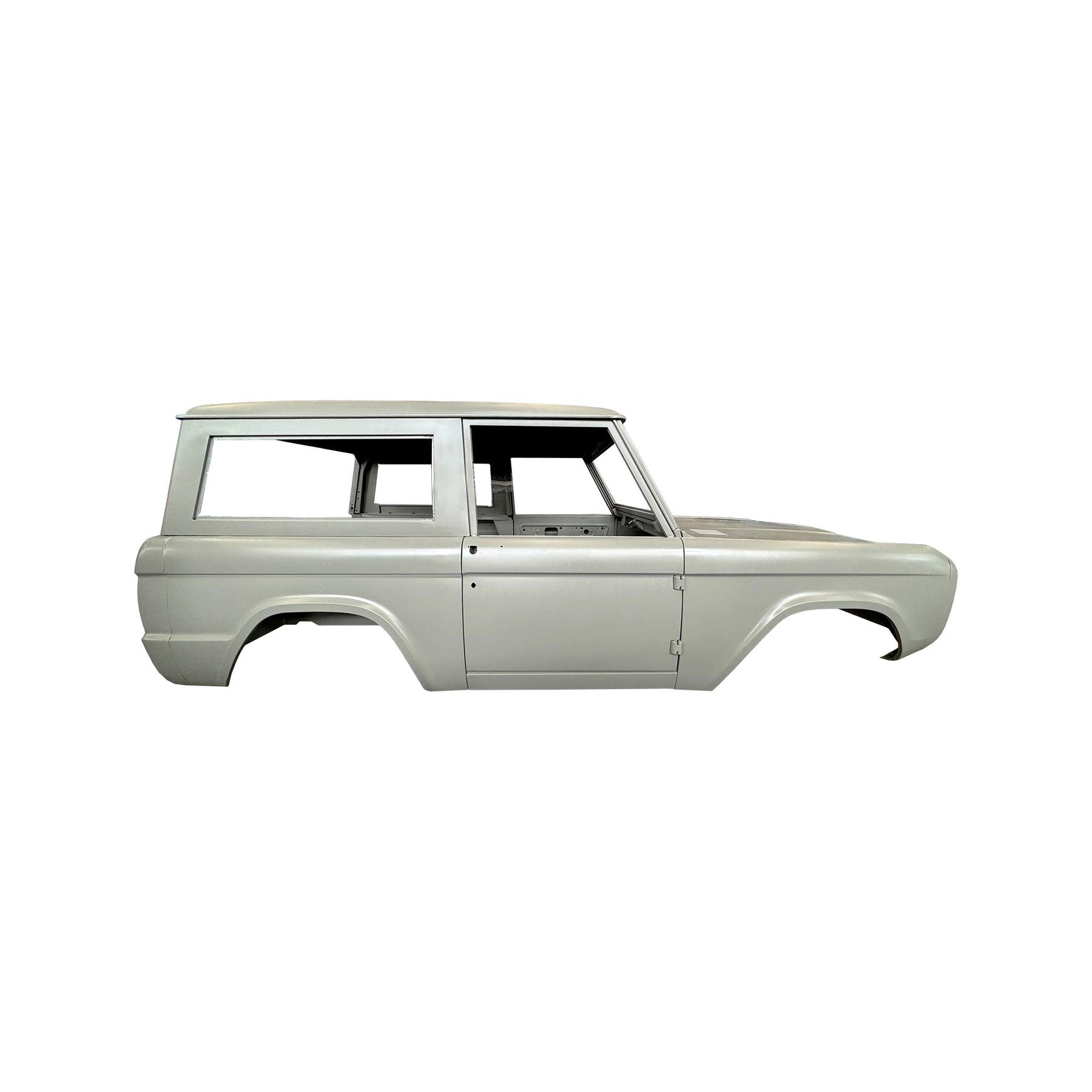 REPLACEMENT COMPLETE CAR BODY ASSEMBLY, 1966-1977, FOR FORD BRONCO, (STEEL)